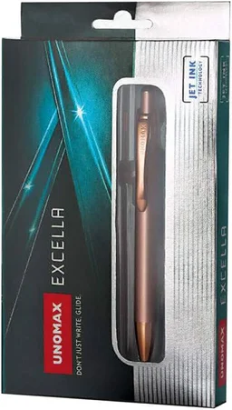 Unomax Excella Ball Pen | Fancy Pen| Gift Pen| Gift For Men - Ebony Black