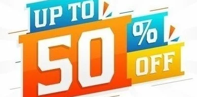 Upto 50% Off