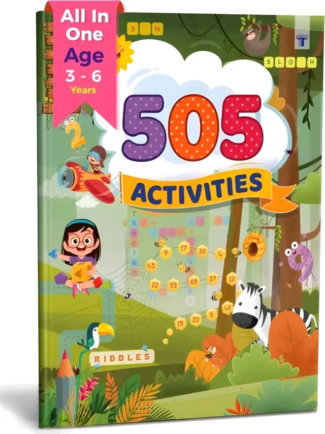 "Nurture 505 Activities Book: Engaging English Workshops for Kids"