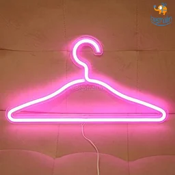 Clothes Hanger LED Neon Lamp