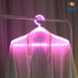 Clothes Hanger LED Neon Lamp
