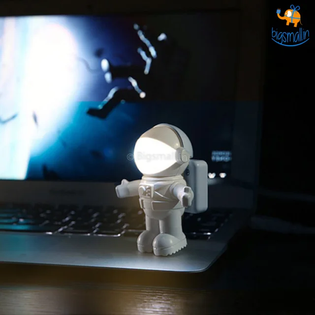 Astronaut USB Night Light - White