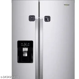 Refrigerator Lock,Fridge Lock with Keys,Freezer Lock and Refrigerator Lock for Child Proof(Fridge Lock-Black 1Pack)