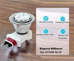 REVV UP Stainless Steel Metal Electric Kapoor Dani Stand, Incense Holder, Burner, Aroma Diffuser, Incense Burner Pack of 2