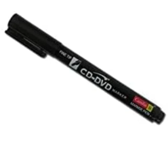 Camlin CD - DVD Marker Pen, Red - Pack of 10