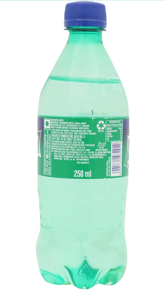 Sprite Soft Drink, 250ml (Pack Of 10)