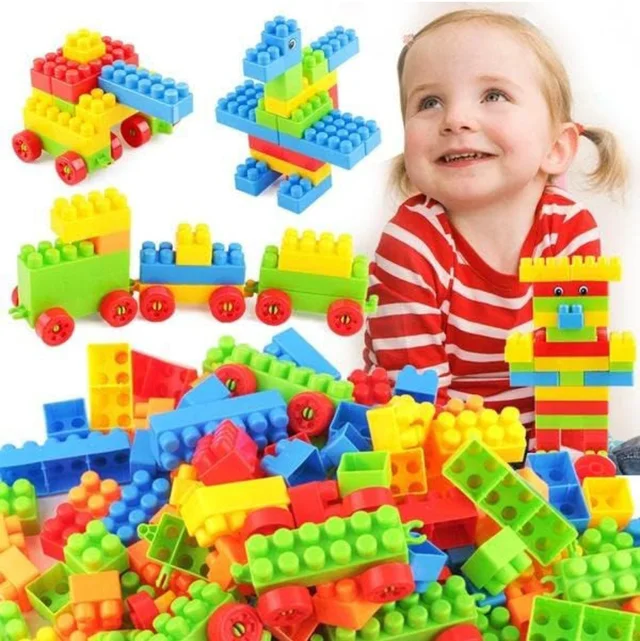 Humming Bird Building Blocks Toy for Kids Puzzle Games for Kids|Toy for Kids Girls & Boys Brain Game Best Gift Toy Smart Activity Fun for Kids|Latest Learning 75+ Blocks Pouch Packaging|Multicolor17%off