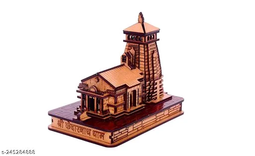 Attractive Home Temple PCENF5307 *Material: WoodPattern: TraditionalProduct Breadth: 10 cmProduct Height: 13 cmProduct Length: 16 cmNet Quantity (N): 1Dispatch: 1 Day*Proof of Safe Delivery! Click to know on Safety Standards of Delivery Partners- https://ltl.sh/y_nZrAV3