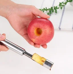 Solitude PCENF5311 (Set of 3) Stainless Steel Vegetable Peeler Set Includes Apple Corer, Straight Julienne Peeler, Veggie Cutter & Slicer60%off