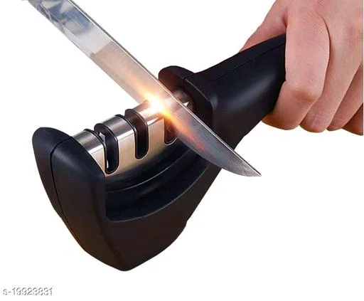 Classic Knife PCENF5346 Sharpener Kitchen Tools*Material: Stainless SteelNet Quantity (N): Pack of 1Product Breadth: 10 cmProduct Length: 5 cmProduct Height: 7 cmProduct Type: Knife SharpenerCapacity: 0.5 Dispatch: 1 Day*Proof of Safe Delivery! Click to know on Safety Standards of Delivery Partners- https://ltl.sh/y_nZrAV3