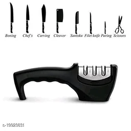 Classic Knife PCENF5346 Sharpener Kitchen Tools*Material: Stainless SteelNet Quantity (N): Pack of 1Product Breadth: 10 cmProduct Length: 5 cmProduct Height: 7 cmProduct Type: Knife SharpenerCapacity: 0.5 Dispatch: 1 Day*Proof of Safe Delivery! Click to know on Safety Standards of Delivery Partners- https://ltl.sh/y_nZrAV3