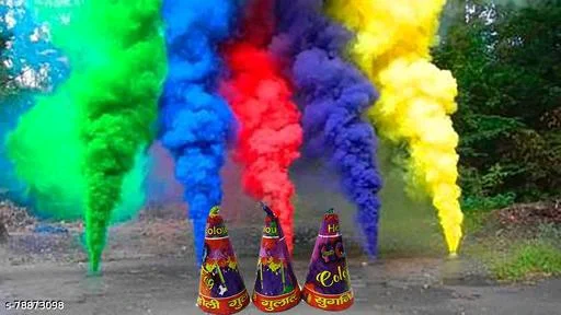 Catalog Name:*Radiating Colors Holi Decor*Type: Holi ColorsProduct Breadth: 4 cmProduct Height: 4 cmProduct Length: 2 cmNet Quantity (N): 1Dispatch: 1 Day*Proof of Safe Delivery! Click to know on Safety Standards of Delivery Partners- https://ltl.sh/y_nZrAV3