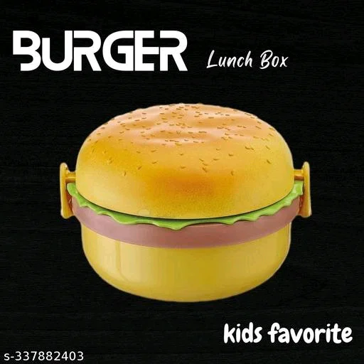 Leavens Kids PCENF5403 Favorite Burger Shape Lunch Box for Kids - School Tiffin Box for Boys & Girls 1 Containers Lunch BoxName: Leavens Kids Favorite Burger Shape Lunch Box for Kids - School Tiffin Box for Boys & Girls 1 Containers Lunch BoxLeavens Kids Favorite Burger Shape Lunch Box for Kids - School Tiffin Box for Boys & Girls 1 Containers Lunch Box