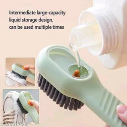 Liquid PCENF54329 Adding Soft Fur Cleaning Brush, Multifunctional Shoe Brush, Long Handle Liquid Adding Cleaning Brush Clothes Cleaning Tools Name: Liquid Adding Soft Fur Cleaning Brush, Multifunctional Shoe Brush, Long Handle Liquid Adding Cleaning Brush Clothes Cleaning Tools Material: PlasticType: ScrubProduct Breadth: 1.5 CmProduct Height