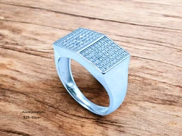 Avani Jewellers Silver Gents Fancy Rings - 7.08, 27
