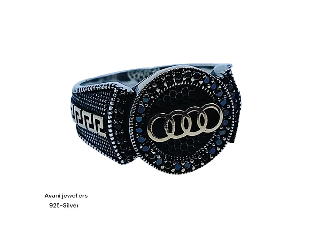 Avani Jewellers Silver Gents Plain Ring - 7.95, 27