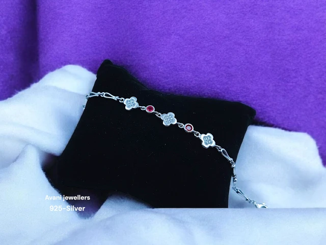 Silver Ladies Fancy Bracelet