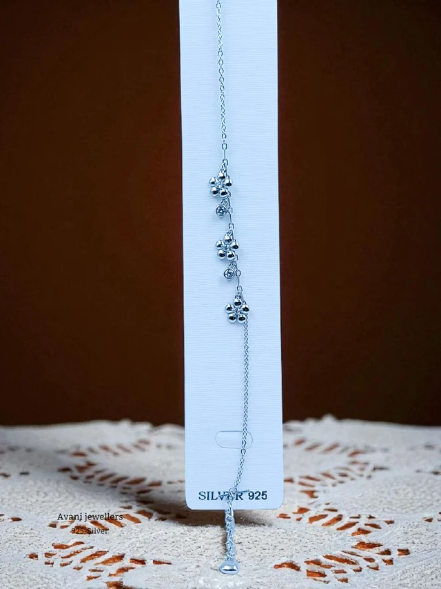 Avani Jewellers Silver Ladies Fancy Bracelet - 2.85