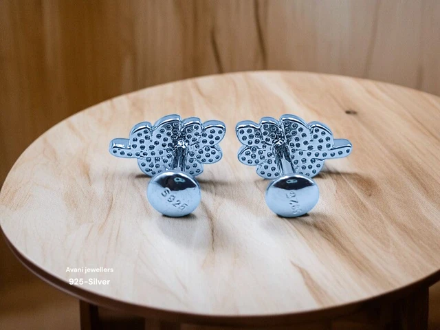 Silver Fancy Studs
