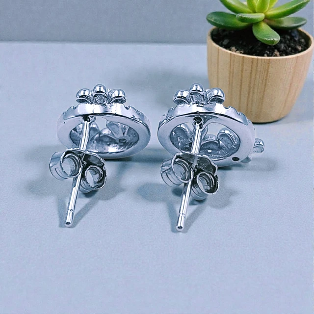 Silver Fancy Studs
