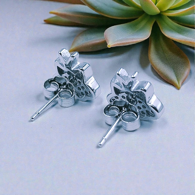 Silver Fancy Studs