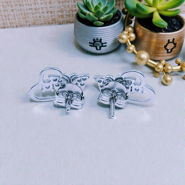 Silver Fancy Studs