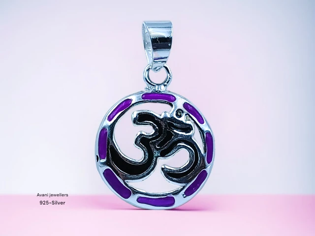 Avani Jewellers Silver God Pendant - 2.32
