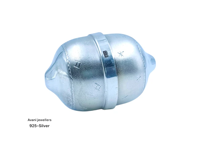 Avani Jewellers Silver Nariyal - 11.21, 2 INCH, White