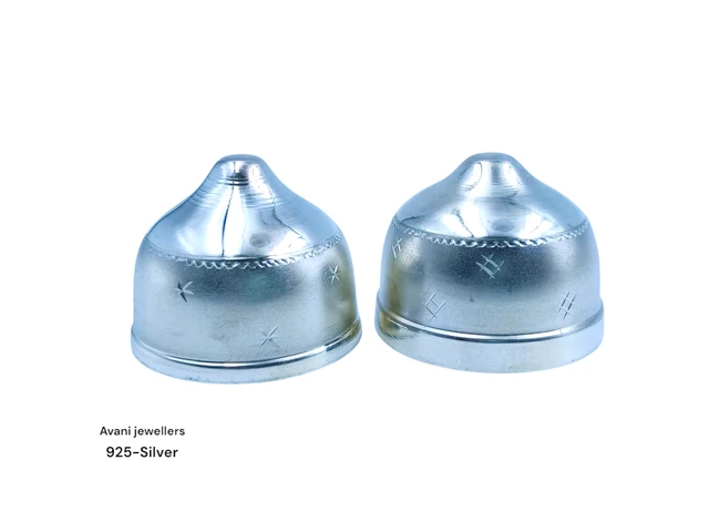 Avani Jewellers Silver Nariyal - 11.21, 2 INCH, White