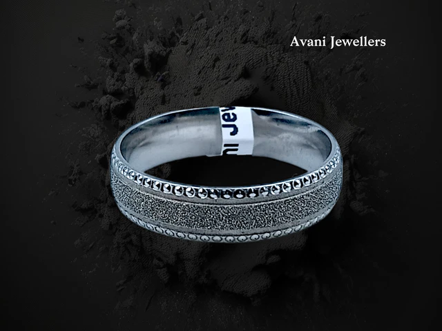 Avani Jewellers Silver Gents Bands - 3.24, 18