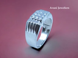 Avani Jewellers Silver Gents Fancy Rings - 6.95, 26