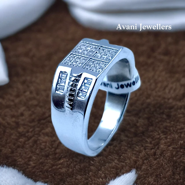 Avani Jewellers Silver Gents Fancy Rings - 7.16, 23
