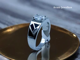 Avani Jewellers Silver Gents Fancy Rings - 6.19, 23