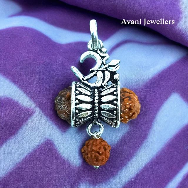 Avani Jewellers Silver God Pendant - 5.17
