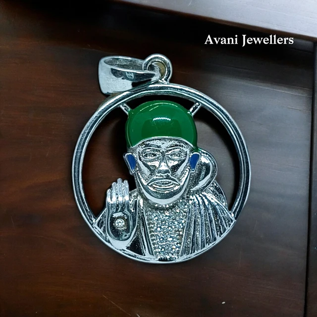 Avani Jewellers Silver God Pendant - 2.9