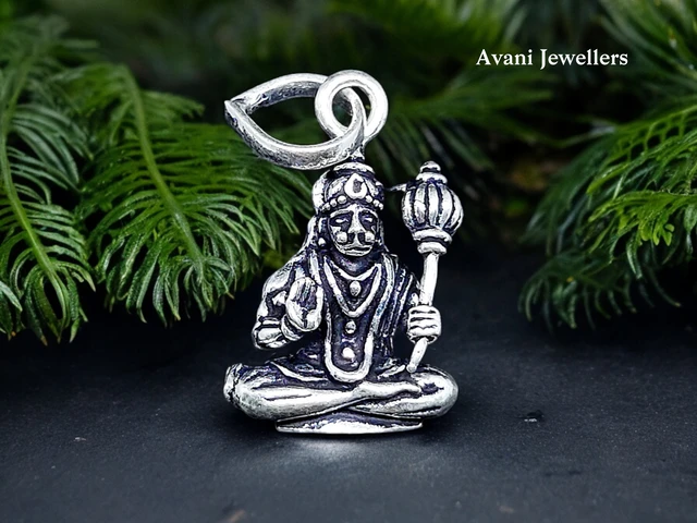 Avani Jewellers Silver God Pendant - 3.04