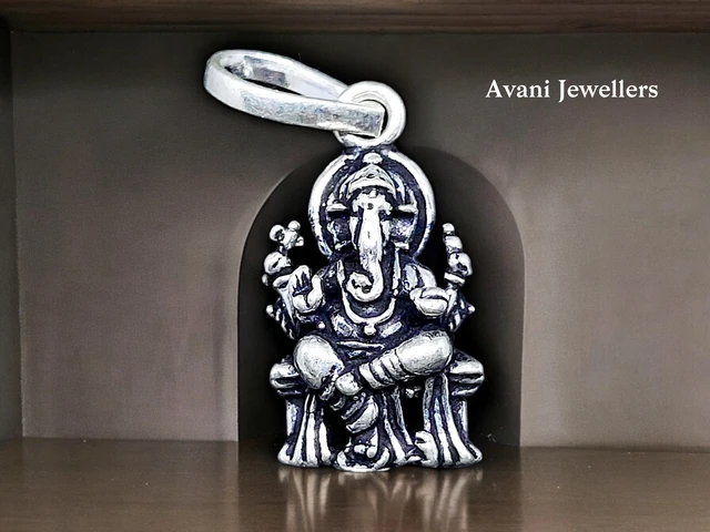 Avani Jewellers Silver God Pendant - 3.06