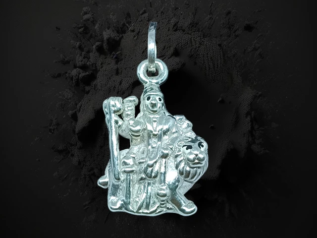 Avani Jewellers Silver God Pendant - 4.44