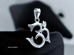 Avani Jewellers Silver God Pendant - 2.83