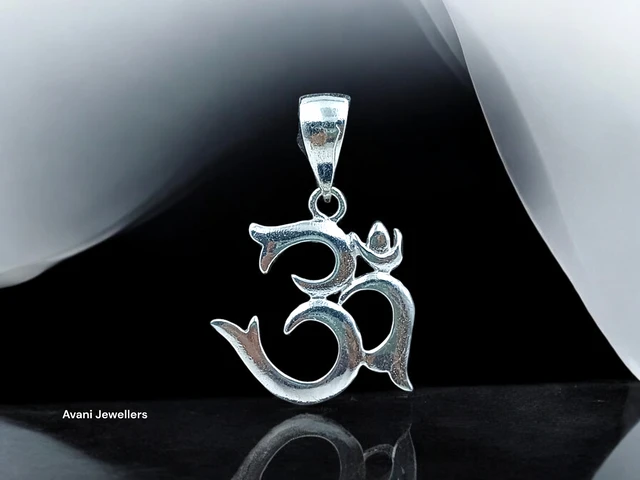 Avani Jewellers Silver God Pendant - 3.53