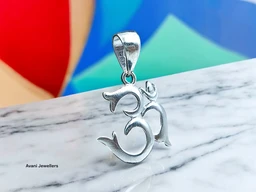 Avani Jewellers Silver God Pendant - 3.53
