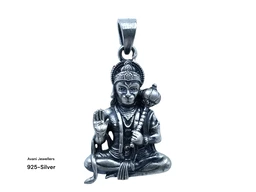 Avani Jewellers Silver God Pendant - 7.23