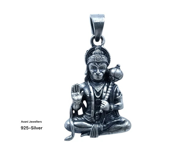 Avani Jewellers Silver God Pendant - 7.23