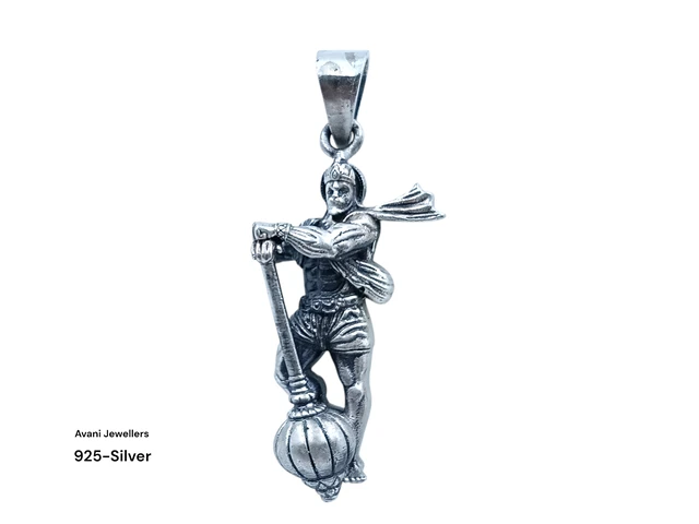 Avani Jewellers Silver God Pendant - 9.91