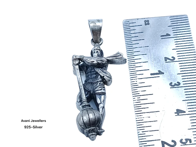Avani Jewellers Silver God Pendant - 9.91