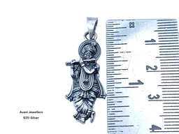 Avani Jewellers Silver God Pendant - 4.25