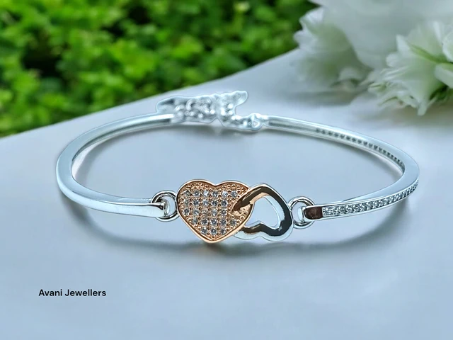 Silver Ladies Fancy Bracelet