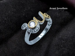 Avani Jewellers Silver Ladies Fancy Ring - 2.41, 13