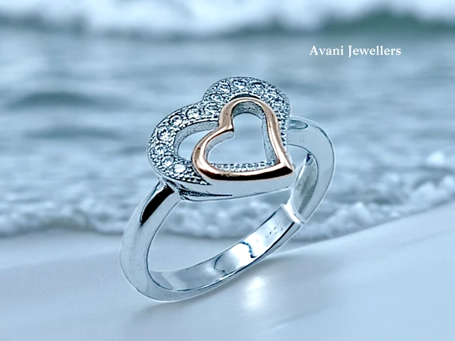 Avani Jewellers Silver Ladies Fancy Ring - 2.85, 12
