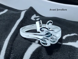 Avani Jewellers Silver Ladies Plain Ring - 1.93, 14